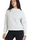 Women's Fleece Cropped Hoodies Quarter Zip Pullover Cotton Sweatshirts