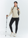 ALLZERO Women's Workout Jacket Long Sleeve Stretchy for Running Biker