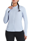 ALLZERO Women's Workout Jacket Long Sleeve Stretchy for Running Biker