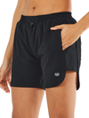 ALLZERO Women's Swim Board Shorts with Pockets Quick Dry for Beach Gym
