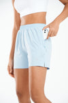 ALLZERO Women's Hiking 5" Shorts with Zip Pocket Quick Dry for Running
