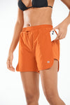 ALLZERO Women's Swim Board Shorts with Pockets Quick Dry for Beach Gym