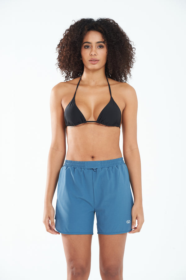 ALLZERO Women's Swim Board Shorts with Pockets Quick Dry for Beach Gym