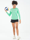 ALLZERO Women's Rash Guard Sun T Shirts Long Sleeve for Workout Yoga