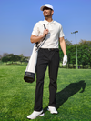 Men's Golf Pants 30"/32"/34"Stretch Lightweight Work Dress Pants with Pockets