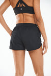 ALLZERO Women's 3" Feel Fit Running Shorts with Liner Pockets for Gym
