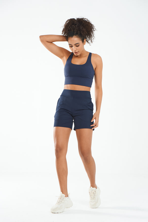 ALLZERO Feel Fit™ Women's Bermuda 6" Shorts with Pockets High Waisted for Yoga