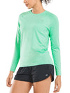 ALLZERO Women's Rash Guard Sun T Shirts Long Sleeve for Workout Yoga