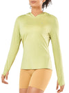 ALLZERO Women's Sun Protection Hoodie Shirts Long Sleeve for Running