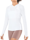 ALLZERO Women's Sun Protection Hoodie Shirts Long Sleeve for Running