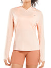 ALLZERO Women's Sun Protection Hoodie Shirts Long Sleeve for Running