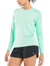 ALLZERO Women's Rash Guard Sun T Shirts Long Sleeve for Workout Yoga