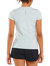 ALLZERO Women's Workout Yoga Short Sleeve Breathable Slim Fit for Gym