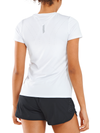 ALLZERO Women's Workout Yoga Short Sleeve Breathable Slim Fit for Gym