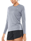 ALLZERO Women's Rash Guard Sun T Shirts Long Sleeve for Workout Yoga
