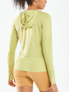 ALLZERO Women's Sun Protection Hoodie Shirts Long Sleeve for Running