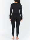 ALLZERO Women's Thermal Underwear Fleece Lined Base Layer Winter Set