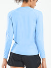 ALLZERO Women's Rash Guard Sun T Shirts Long Sleeve for Workout Yoga