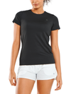 ALLZERO Women's Workout Yoga Short Sleeve Breathable Slim Fit for Gym