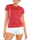 ALLZERO Women's Workout Yoga Short Sleeve Breathable Slim Fit for Gym
