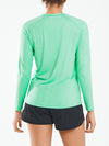 ALLZERO Women's Rash Guard Sun T Shirts Long Sleeve for Workout Yoga