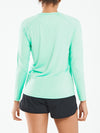 ALLZERO Women's Rash Guard Sun T Shirts Long Sleeve for Workout Yoga