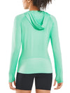ALLZERO Women's Sun Protection Hoodie Shirts Long Sleeve for Running