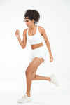 ALLZERO Women's 3" Feel Fit Running Shorts with Liner Pockets for Gym