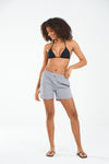 ALLZERO Women's Swim Board Shorts with Pockets Quick Dry for Beach Gym