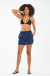ALLZERO Women's Swim Board Shorts with Pockets Quick Dry for Beach Gym
