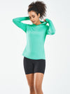 ALLZERO Women's Sun Protection Hoodie Shirts Long Sleeve for Running