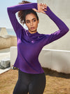 ALLZERO Women's Sun Protection Hoodie Shirts Long Sleeve for Running