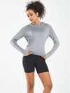 ALLZERO Women's Sun Protection Hoodie Shirts Long Sleeve for Running