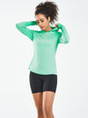 ALLZERO Women's Sun Protection Hoodie Shirts Long Sleeve for Running