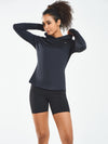 ALLZERO Women's Sun Protection Hoodie Shirts Long Sleeve for Running