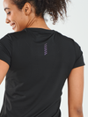 ALLZERO Women's Workout Yoga Short Sleeve Breathable Slim Fit for Gym