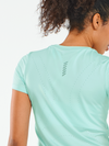 ALLZERO Women's Workout Yoga Short Sleeve Breathable Slim Fit for Gym