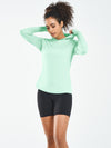 ALLZERO Women's Sun Protection Hoodie Shirts Long Sleeve for Running