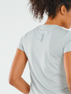 ALLZERO Women's Workout Yoga Short Sleeve Breathable Slim Fit for Gym