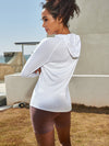 ALLZERO Women's Sun Protection Hoodie Shirts Long Sleeve for Running