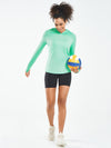 ALLZERO Women's Sun Protection Hoodie Shirts Long Sleeve for Running