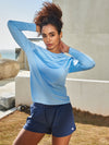 ALLZERO Women's Rash Guard Sun T Shirts Long Sleeve for Workout Yoga