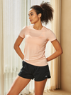 ALLZERO Women's Workout Yoga Short Sleeve Breathable Slim Fit for Gym