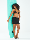 ALLZERO Women's Swim Board Shorts with Pockets Quick Dry for Beach Gym