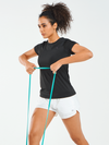 ALLZERO Women's Workout Yoga Short Sleeve Breathable Slim Fit for Gym
