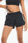 ALLZERO Women's 3" Feel Fit Running Shorts with Liner Pockets for Gym