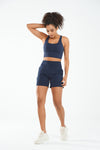 ALLZERO Women's Bermuda 6" Shorts with Pockets High Waisted for Yoga