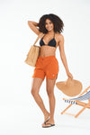 ALLZERO Women's Swim Board Shorts with Pockets Quick Dry for Beach Gym
