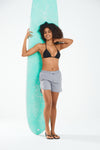 ALLZERO Women's Swim Board Shorts with Pockets Quick Dry for Beach Gym