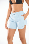 ALLZERO Women's Swim Board Shorts with Pockets Quick Dry for Beach Gym